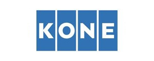 Логотип компании KONE, производящей лифты и лифтовое оборудование
